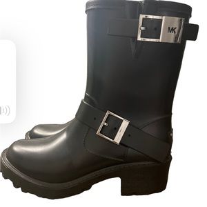 Michael Kors Devenport Rubber Rain Boot